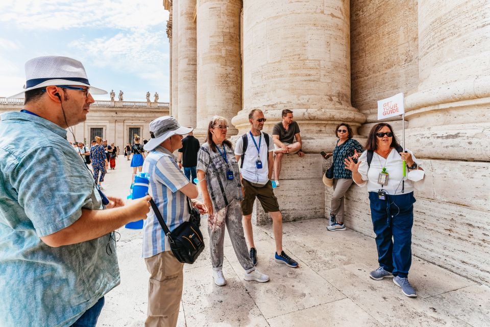 Rome: St. Peter's Basilica, Square and Grottoes Guided Tour - Inside St. Peter’s Basilica: art, scale, and the big names