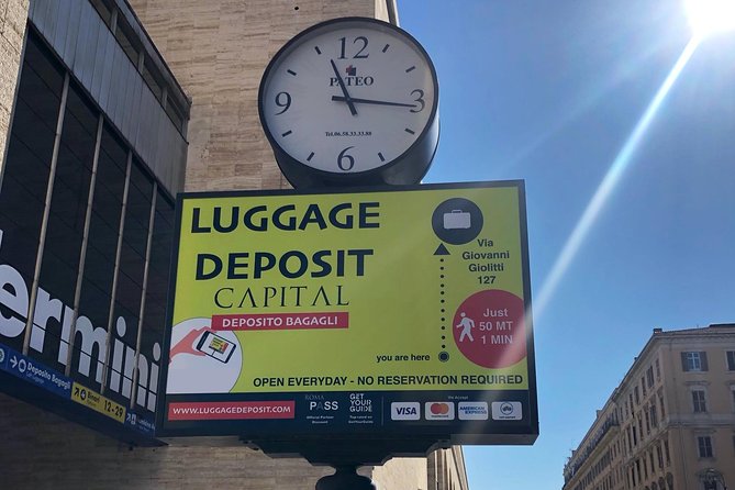 Rome Termini Station Luggage Storage - Why Termini luggage storage is a smart first move