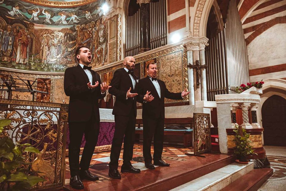 Rome: The Three Tenors at St. Paul's Church Concert Ticket - St. Paul’s Within the Walls: where the singing has room to breathe