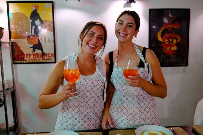 Rome Tipsy Cooking Class: Make Pasta and Mix 3 Spritz Cocktails - What you get besides the food (and why it improves value)