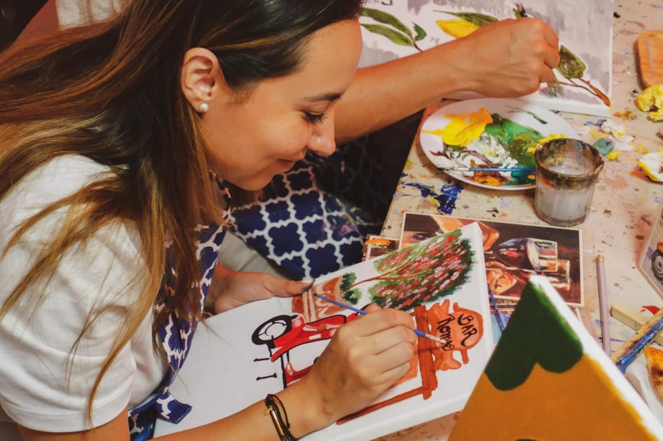 Rome: Tipsy Painting Class with Fine Wine and Arts - What You’ll Paint: Rome’s Landmarks, Made Doable