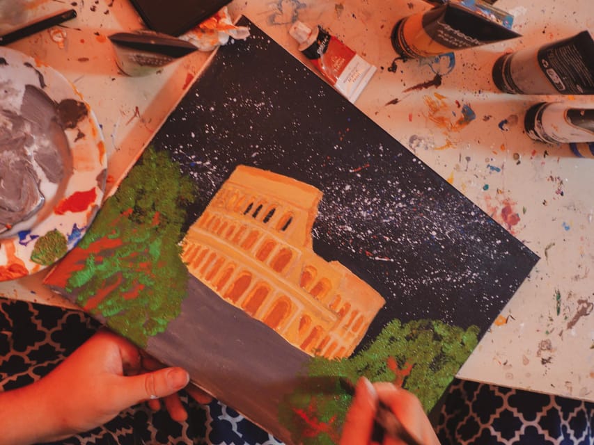Rome: Tipsy Painting Class with Fine Wine and Arts - Who Should Book This Tipsy Painting Class