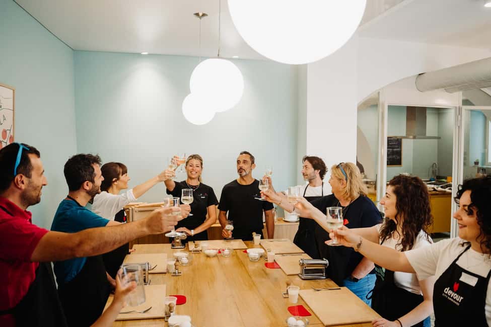 Rome: Traditional Pasta Making Class with Wine & Gelato - Tips that make your class smoother in real life