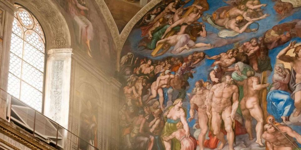 Rome: Vatican Museums and Sistine Chapel Tour with Ticket - Sistine Chapel timing: seeing the ceiling with your own eyes