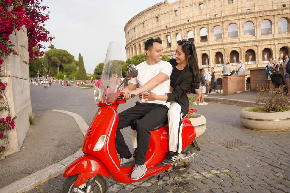Rome: Vespa Tour with Historic City Highlights - Passenger-Only Vespa Riding: Relax While Rome Moves