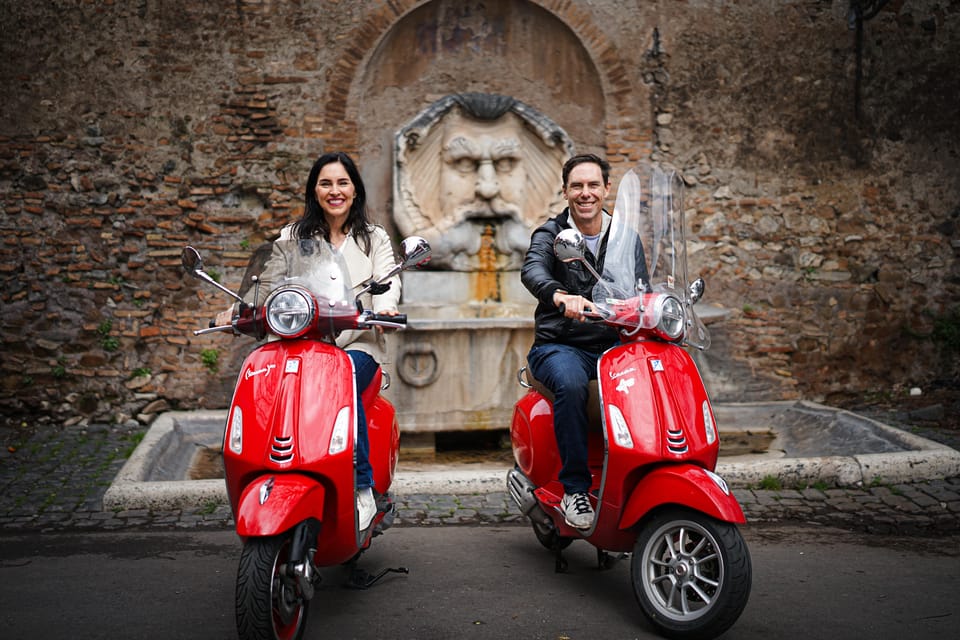 Rome Vespa Tour with Professional Photoshoot - Safety, limits, and comfort: make sure the Vespa fit is right for you