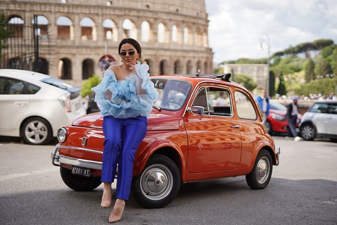 Rome: Vintage Fiat 500 Car Tour with Photographer - Meeting point and timing: what the 1.5 to 2 hours really feels like