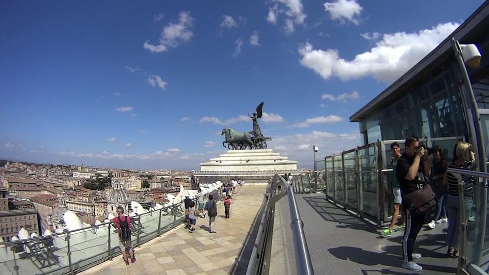 Rome: Vittoriano with Rooftop & Palazzo Venezia Hosted Entry - How the “no timed entry” style can work for you