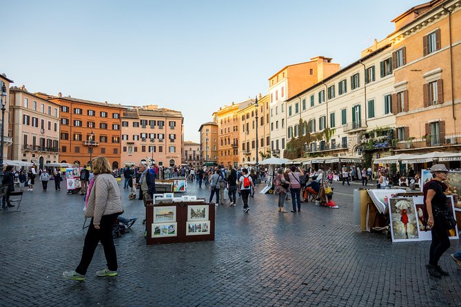 Rome Walking Tour with Piazza Navona, Trevi Fountain and Pantheon - Piazza Colonna and the Column of Marcus Aurelius: Power in a Single Shot