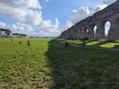 Rome:Appian Way E-bike Tour, Catacombs, Aqueducts & Transfer - Baths of Caracalla and the Early Photo Stops You’ll Actually Remember