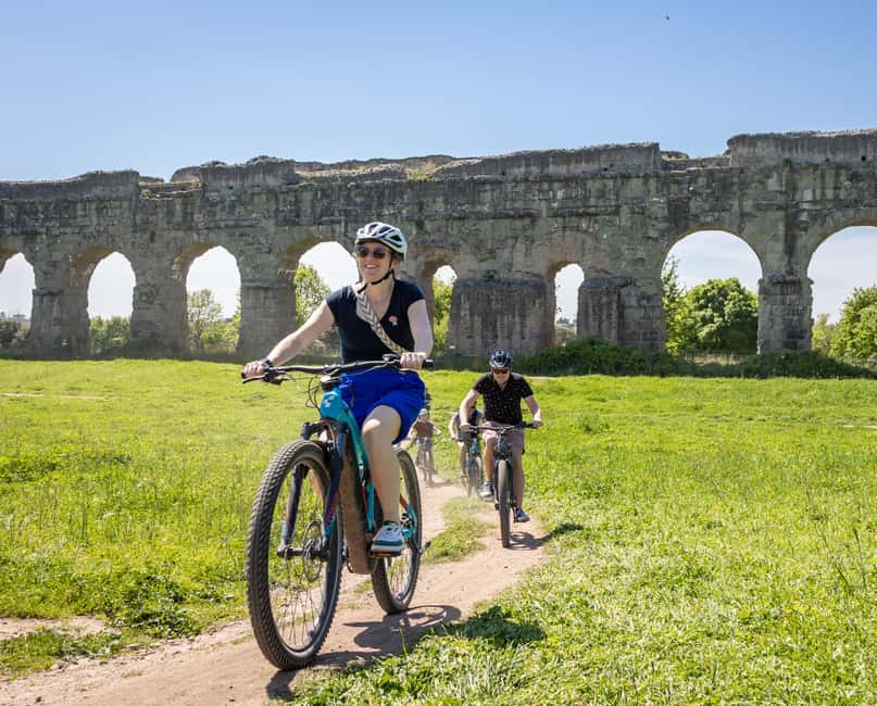 Rome:Appian Way E-bike Tour with Catacombs, Aqueducts & Food - Catacombs first: San Callisto or San Sebastiano, depending on the day