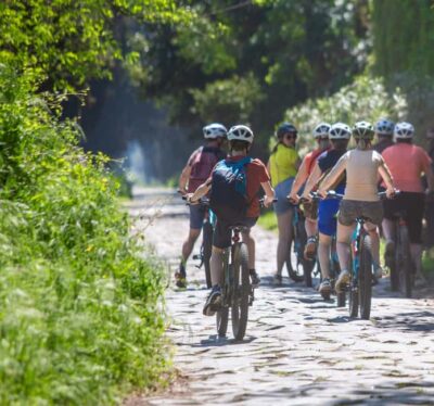 Rome:Appian Way E-bike Tour with Catacombs, Aqueducts & Food - Your ride: CUBE PRO 120 full-suspension e-bike for rough Rome roads