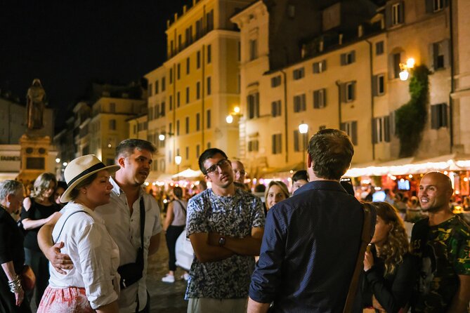 Rome's Dark Side Ghosts and Legends Tour - Campo de’ Fiori to Piazza Farnese: The Opening Cold Read
