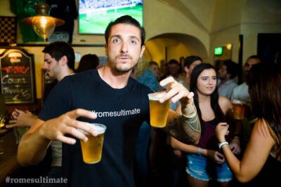 Rome's Ultimate Party aka the Spanish Steps Pub Crawl - Four nightlife stops, usually in the historic centre