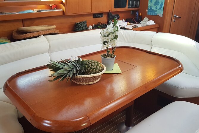 Sailing boat from Santa Teresa di Gallura to the Maddalena Archipelago - The Onboard Rhythm: Sail Time, Swim Time, Eat-and-Drink Time
