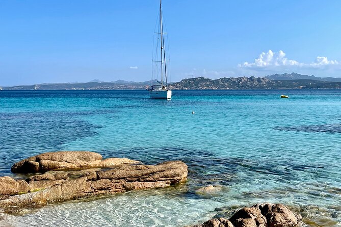 Sailing boat tour in the Maddalena Archipelago - Stop 2: Budelli and Spiaggia Rosa Pink Beach (Plus Lunch by the Water)