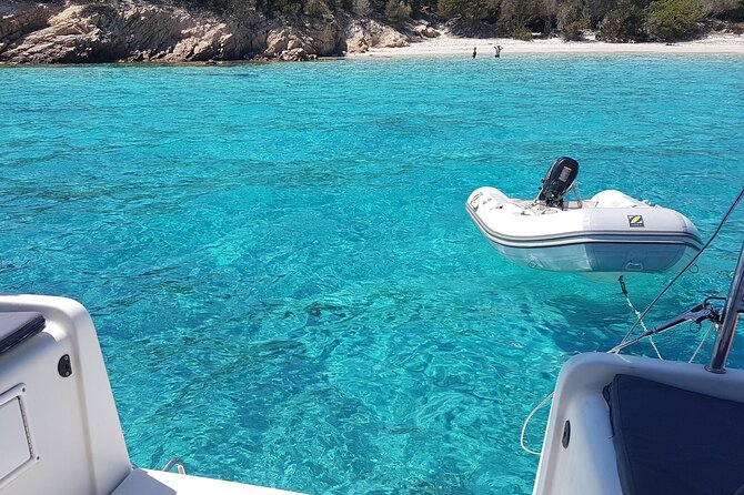 Sailing ship from Porto San Paolo (S.Teodoro-Olbia) to Tavolara, Molara - Stop 2: Tavolara Beach Aperitif, Then Lunch in Front of the Shore