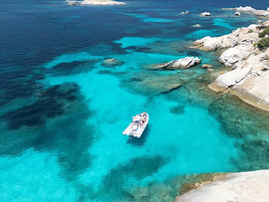 San Teodoro: Tavolara and Molara Islands Dinghy Excursion - Secret cove stop: the warm-up swim and the fishy surprise