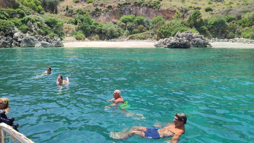 San Vito Lo Capo: Boat Trip with 3 Swimming Stops and Snacks - Stop 2: Cala dell’Uzzo and the Uzzo Cave Area