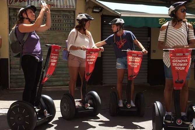 Segway Tour Caruggi - 2.5 ore - Palazzo San Giorgio and the First Bank of Europe