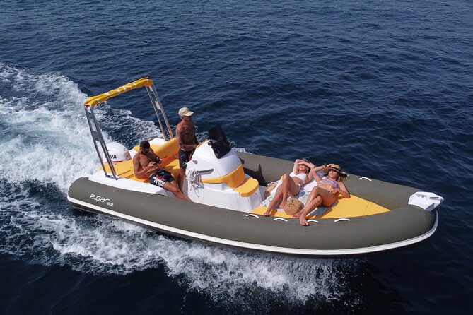 Self Drive Boat Hire - The route you can expect: Capri loop, Nerano swim-and-lunch, then Positano and Amalfi