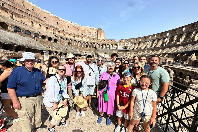 Semi Private Guided Tour of the Colosseum & Forums for Kids & Families in Rome - Guides who can actually manage a mixed-age group