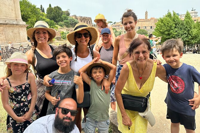 Semi Private Guided Tour of the Colosseum & Forums for Kids & Families in Rome - Entering the Colosseum: gladiators, crowds, and a guided route you can follow