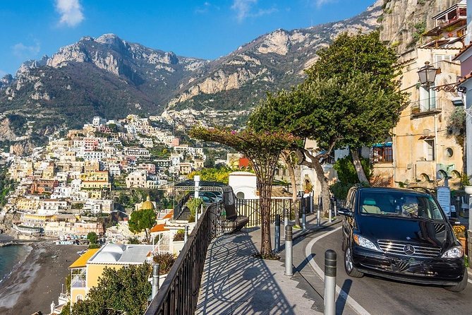 Shared Amalfi Coast by Minivan 8 pax Land Tour from Sorrento - Sorrento Pickup and Piazza Tasso: Start With Coffee, Not Stress