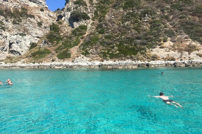 Shared snorkeling tour from Tropea to Capo Vaticano - On-board aperitivo: Prosecco, snacks, and when it hits