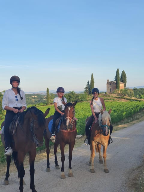 Siena: Horseback Riding Tour in the Tuscany Countryside - The horseback route: vineyards, rivers, olive groves, and cypress-lined roads