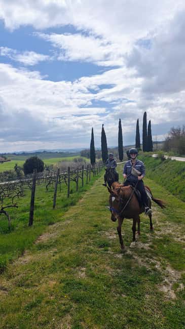 Siena: Horseback Riding Tour in the Tuscany Countryside - Optional add-on: picnic by the river or wine tasting at a winery