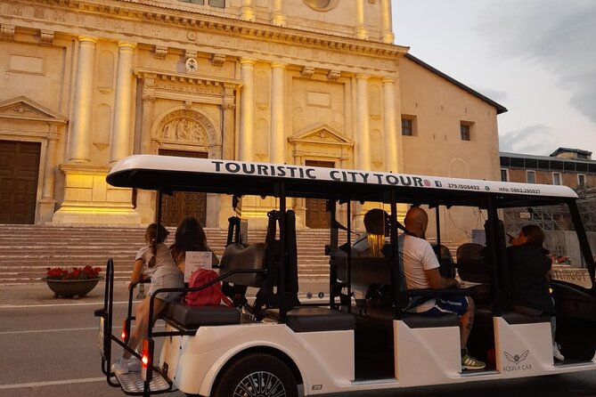 Sightseeing Tour of L'Aquila aboard an Electric Shuttle - Key things to know before you ride