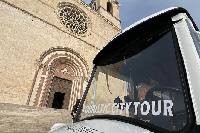 Sightseeing Tour of L'Aquila aboard an Electric Shuttle - Meeting at Piazza Duomo and starting at the Church of the Holy Souls