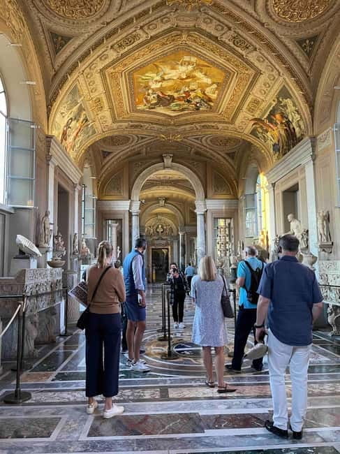 Sistine Chapel and Vatican Museums Small Group Tour - Listening with headsets: small tech, big comfort