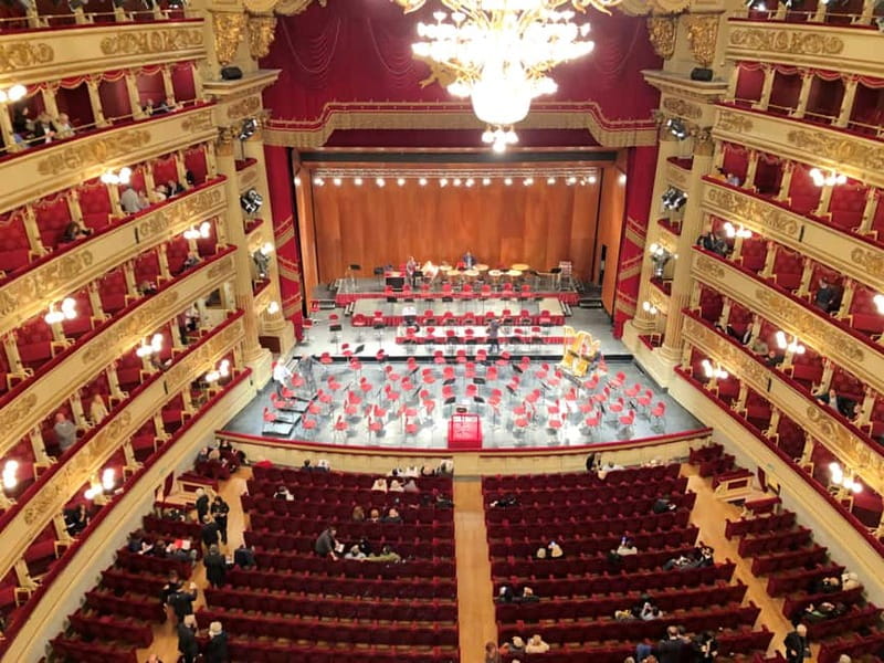 Skip-the-Line Duomo & La Scala Museum Tour + Hop On Hop Off - La Scala Museum: costumes, instruments, and the stage-sized view