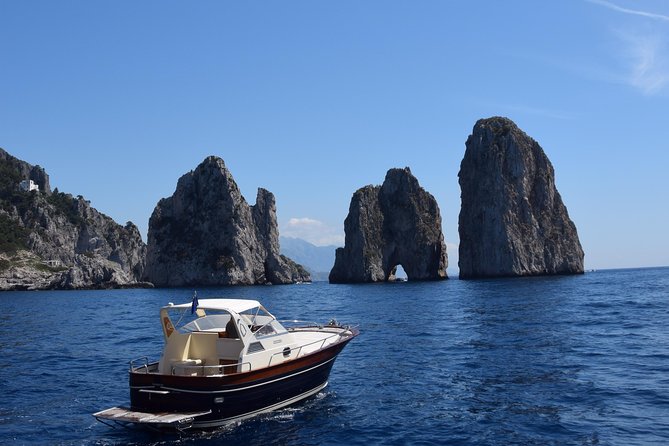 Small Group Boat Day Excursion to Capri Island from Amalfi - Capri Center on Your Own: About 4 Hours for the Piazzetta and Strolling