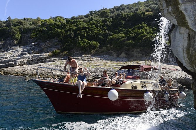 Small Group Boat Tour Capri & Blue Grotto with Swimming Stops - White Grotta and Grotta Verde: Quick, Cool Caves