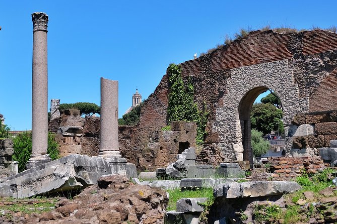 Small Group Colosseum, Roman Forum & Palatine Hill Tour - The Roman Forum stop: where public life met political power