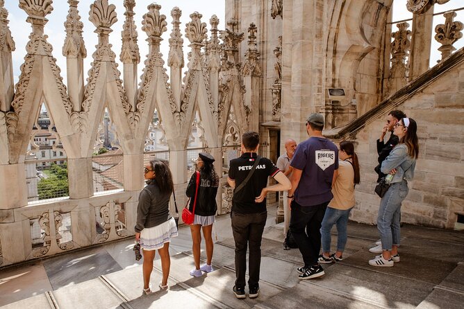 Small Group Milan Cathedral and Terraces Tour with Skip-the-line - Terrazze del Duomo: elevator up, city-wide views, and photo breaks