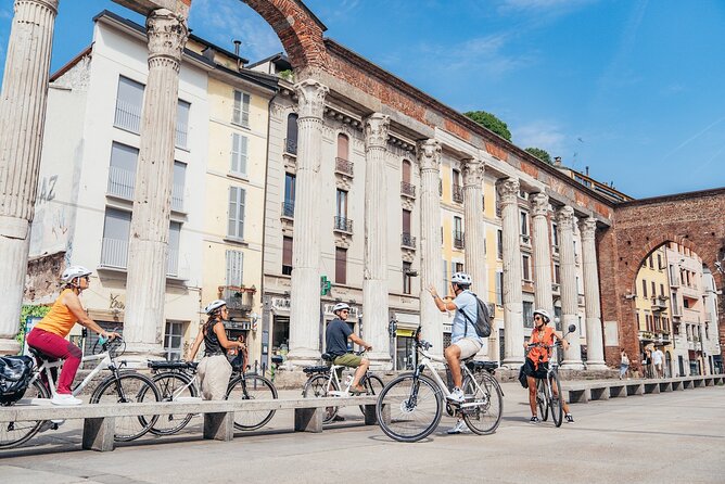 Small-group Milan Highlights e-Bike Tour - Piazza Affari and L.O.V.E.: the art-meets-politics moment