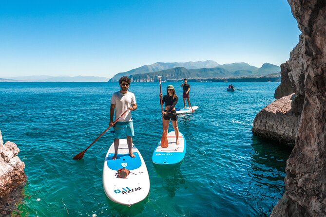 Small group paddle boarding tour to Bagni Regina Giovanna - Key points before you go