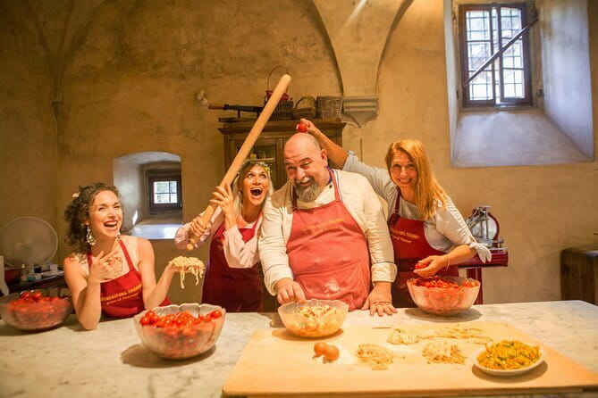 Small Group Pasta Making Class Wine Tasting in a Tuscan Castle - Key highlights worth your time