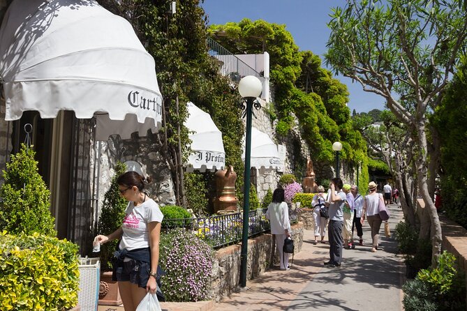 Small Group Tour from Sorrento to Blue Grotto, Anacapri and Capri - Capri Town and the Piazzetta: Where the Day Turns into People-Watching