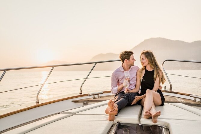 Small Group Tour to Positano by Boat at Sunset - On-board comfort: restroom, Wi‑Fi, Bluetooth music, and snacks that work