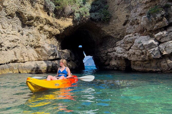Small groups Kayak tour from Sorrento to Bagni Regina Giovanna - How Hard Is It Really? Workout Level and Footwear Advice