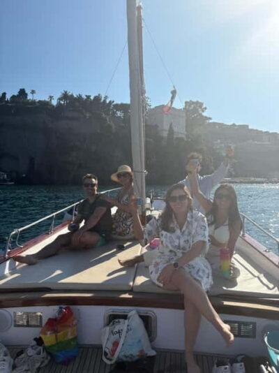 Sorrento: Boat Coastal Cruise with Swim and Limoncello - Setting Off From Marina Grande: The Start Matters