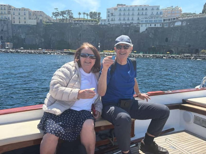Sorrento: Boat Coastal Cruise with Swim and Limoncello - Queen Giovanna’s Bath: The Coast’s Photo Stop Moment