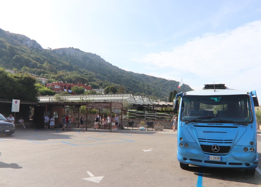 Sorrento: Capri, Anacapri and Blue Grotto Guided Tour - Gardens of Augustus: the terrace views that bookend the day