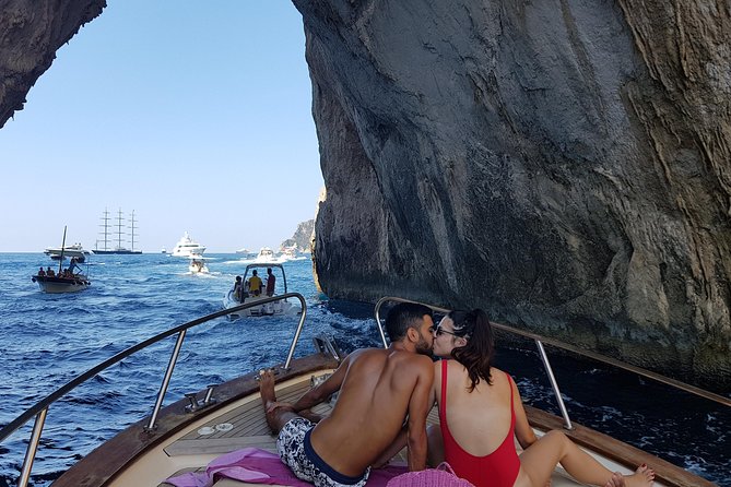 Sorrento: Capri Select Boat Trip with Swim, Drinks & Pick Up - Grotta Verde and the fast-photo caves