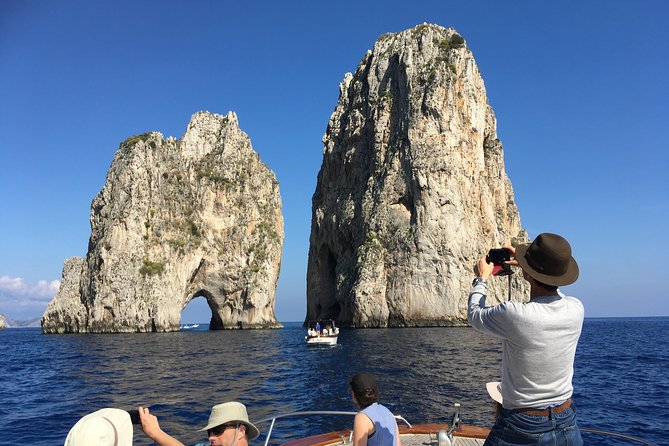Sorrento: Capri Select Boat Trip with Swim, Drinks & Pick Up - Marina Piccola swim: the calm-feeling pause